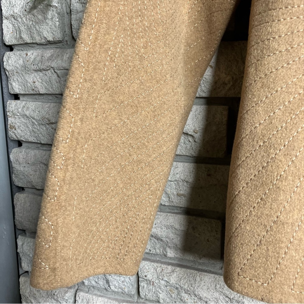100% Wool Open Front Jacket - Picture 2 of 7